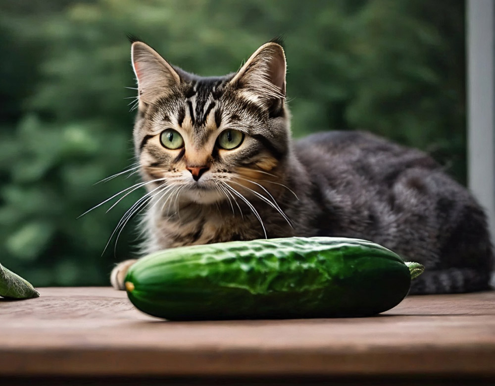 can cats eat cucumbers Can Cats Eat Cucumbers? Is It Safe For Cats To Eat Cucumber?